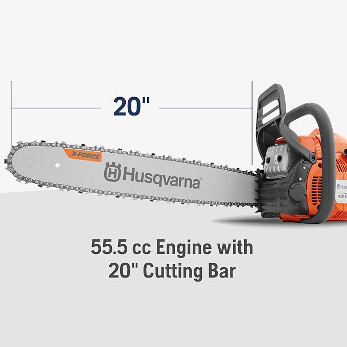 Бензиновая пила Husqvarna Rancher 455 55 куб. 3,5л/с