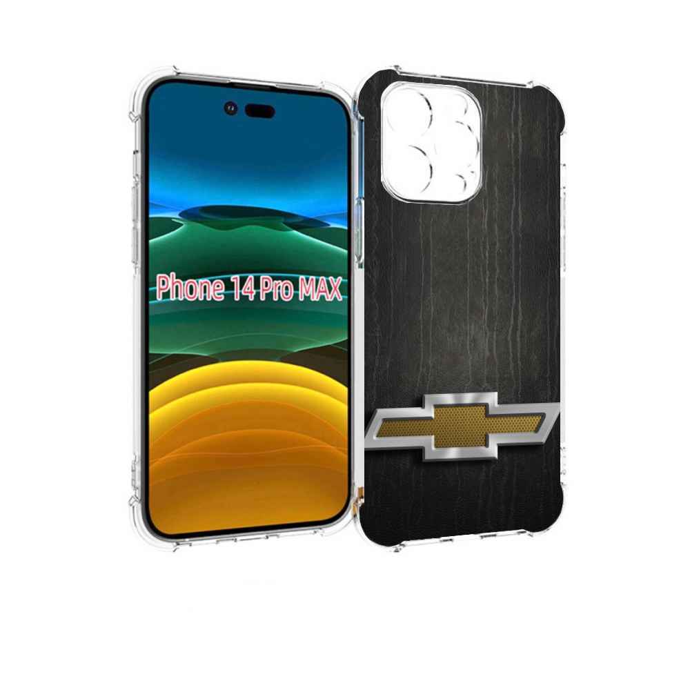 

Чехол MyPads chevrolet 2 для iPhone 14 Pro Max, Прозрачный, Tocco