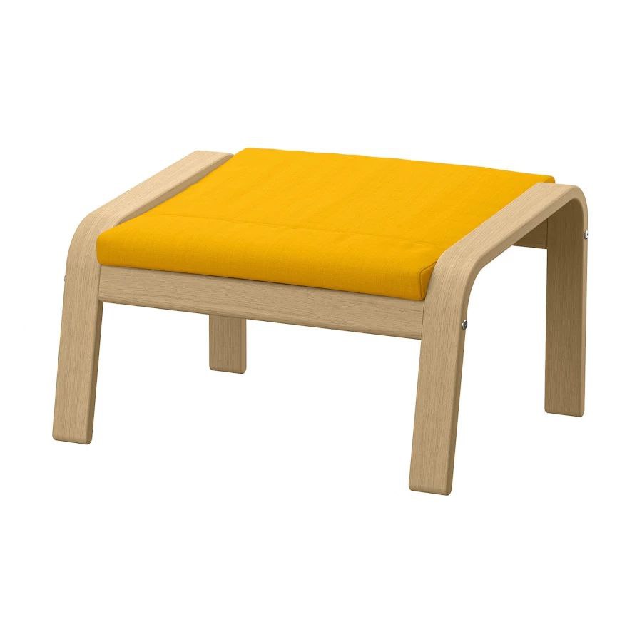 

Банкетка IKEA Поэнг, береза, желтый, 60х60 см