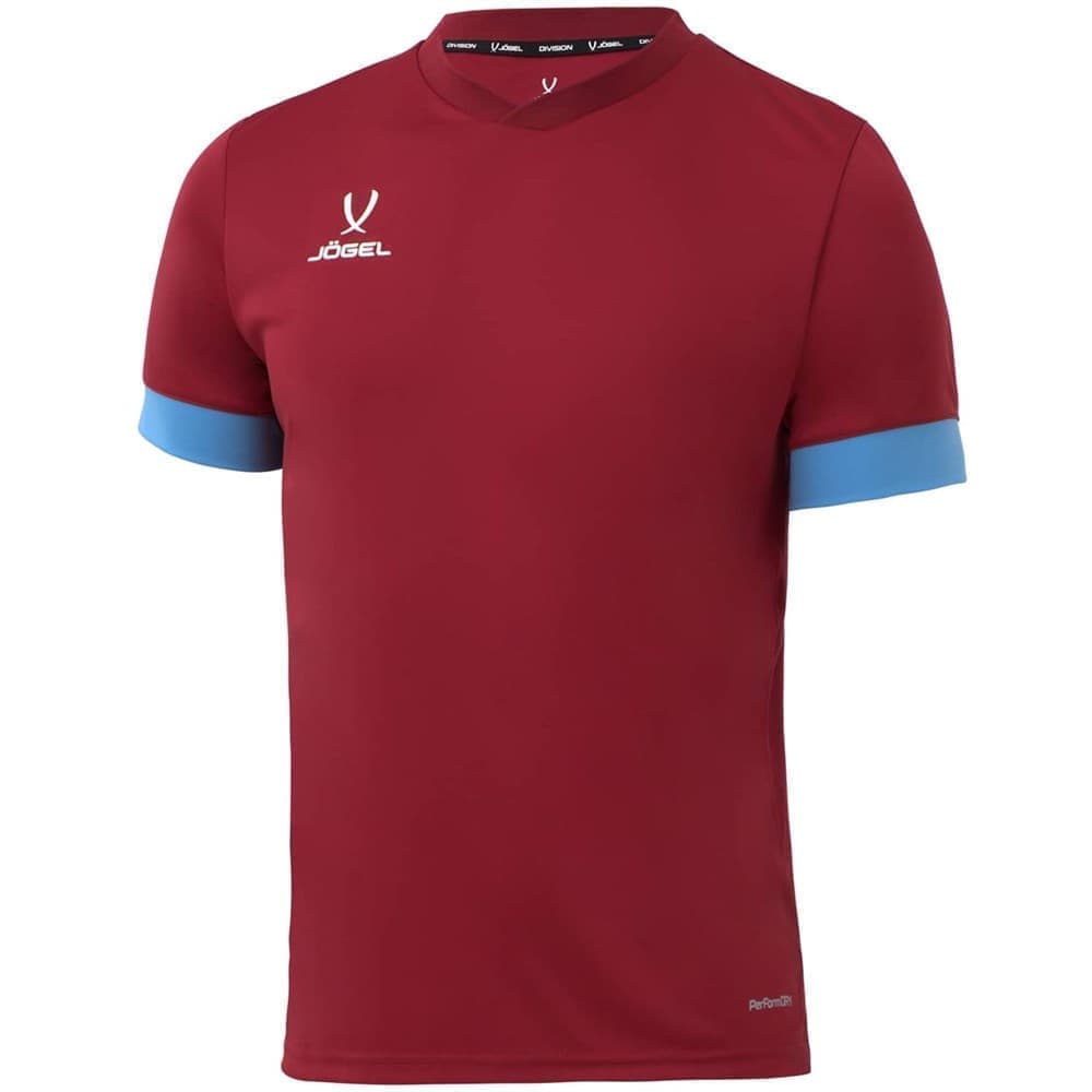

Футболка мужская Jogel УТ-00020594 красная 2XL, Бордовый, УТ-00020594