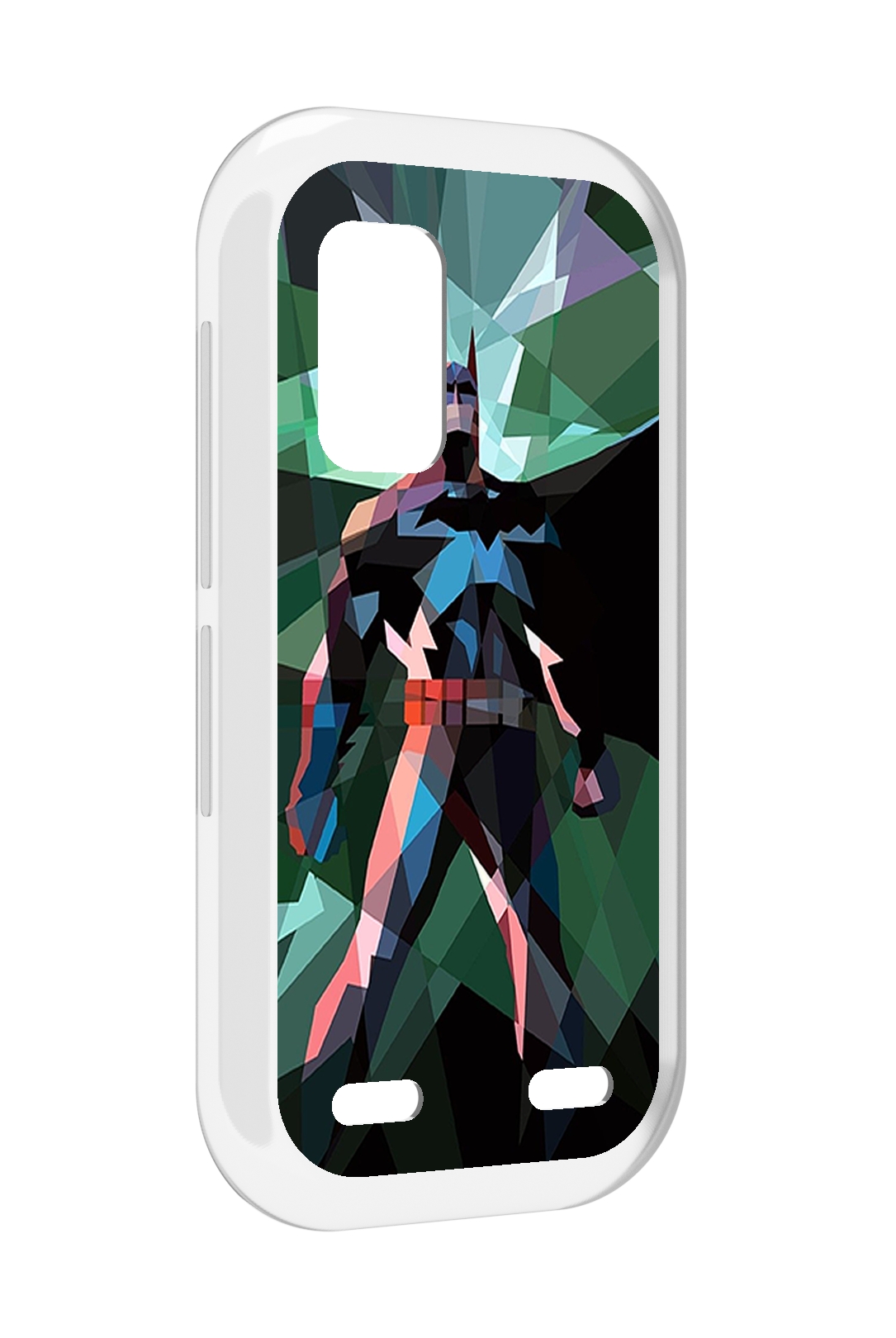 

Чехол MyPads полигональный-бэтмен-арт для UleFone Armor X10 / X10 Pro, Прозрачный, Tocco