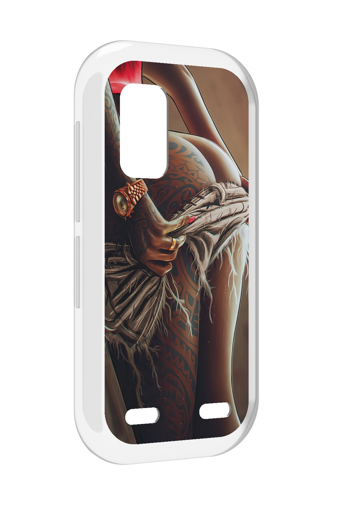 

Чехол MyPads полуголая девушка фотография женский для UleFone Armor X10 / X10 Pro, Прозрачный, Tocco