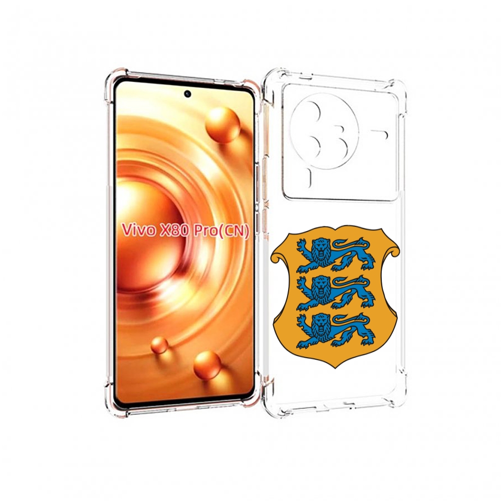 

Чехол MyPads герб-эстонии для Vivo X80 PRO, Прозрачный, Tocco