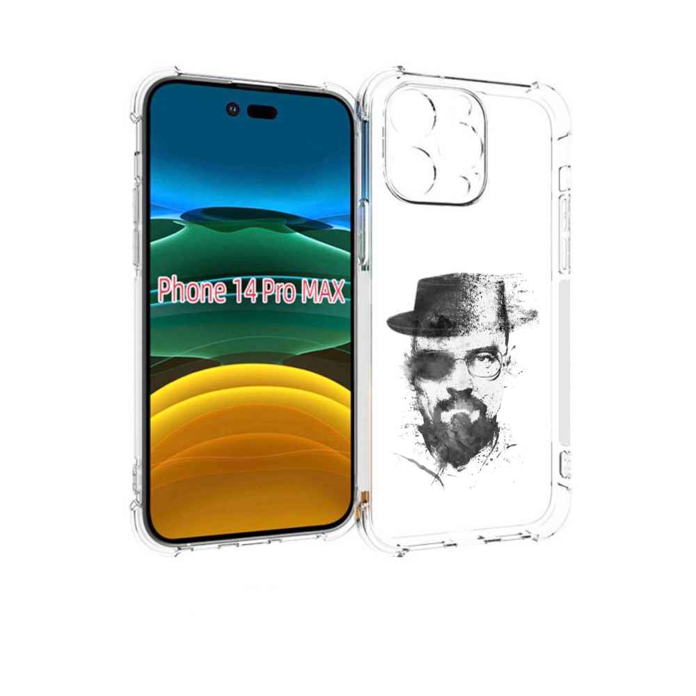 

Чехол MyPads загадочный человек для iPhone 14 Pro Max, Прозрачный, Tocco