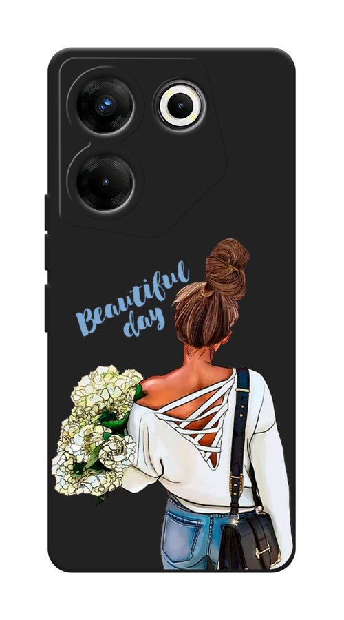 

Чехол Awog на Tecno Camon 20 Pro 5G "Beautiful day vector", Коричневый;белый;зеленый, 304052-1