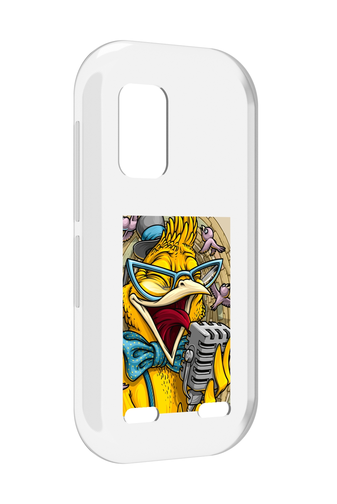 

Чехол MyPads поющая птичка для UleFone Armor X10 / X10 Pro, Прозрачный, Tocco