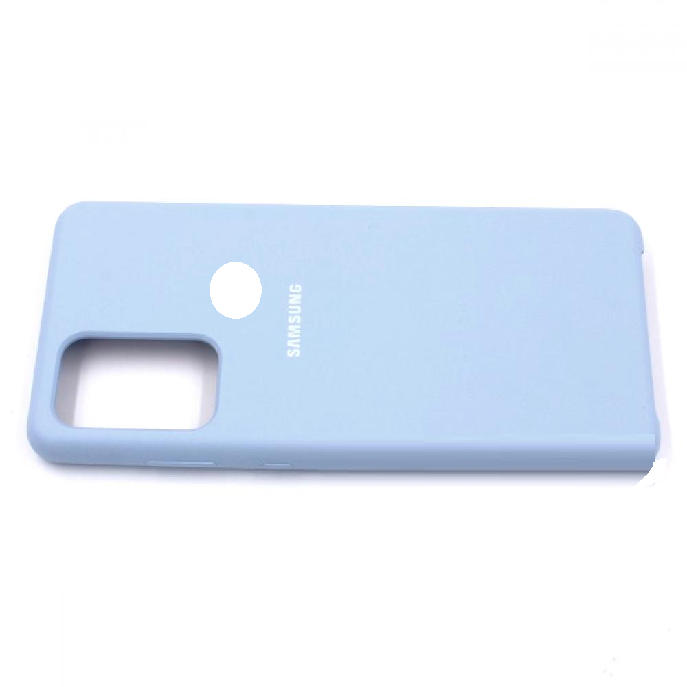 

Чехол для Samsung Galaxy M21/M30S Silicone Cover (Небесно-голубой)