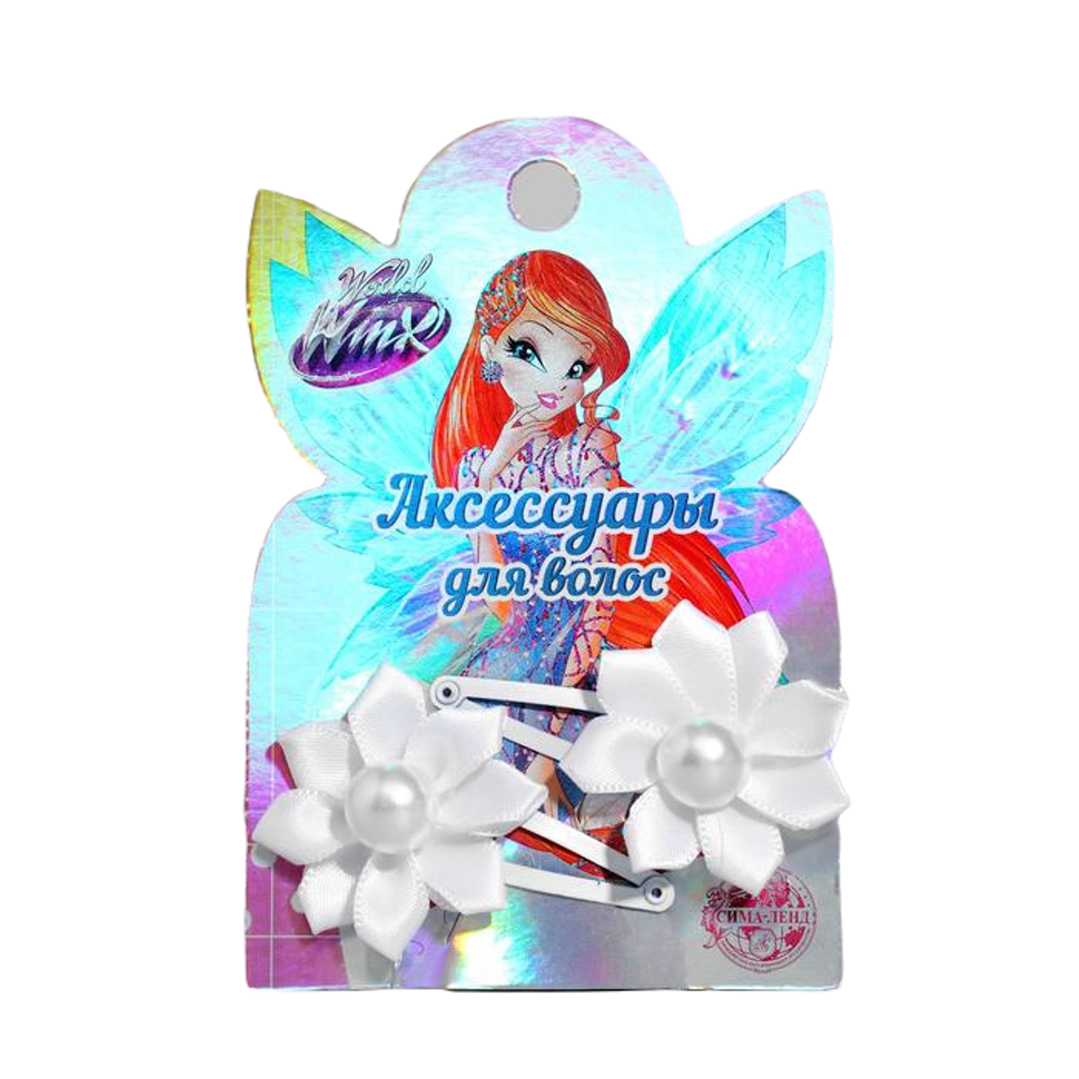 

Заколка женская Winx World of Winx, белый, World of WINX