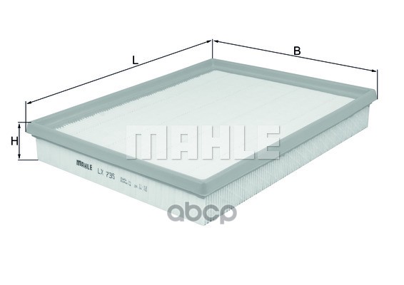 

Воздушный фильтр Mahle/Knecht LX735