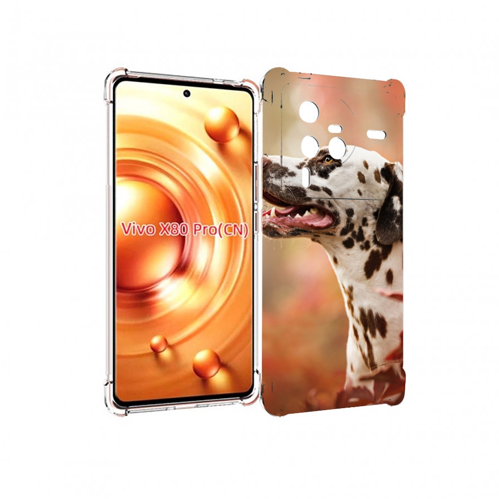 

Чехол MyPads далматин для Vivo X80 PRO, Прозрачный, Tocco