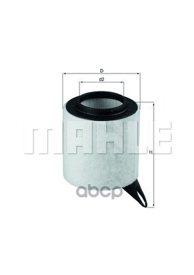 

Воздушный фильтр Mahle/Knecht для BMW 1 E81, 1 E87 2004-, 3 E90 2005- LX1651