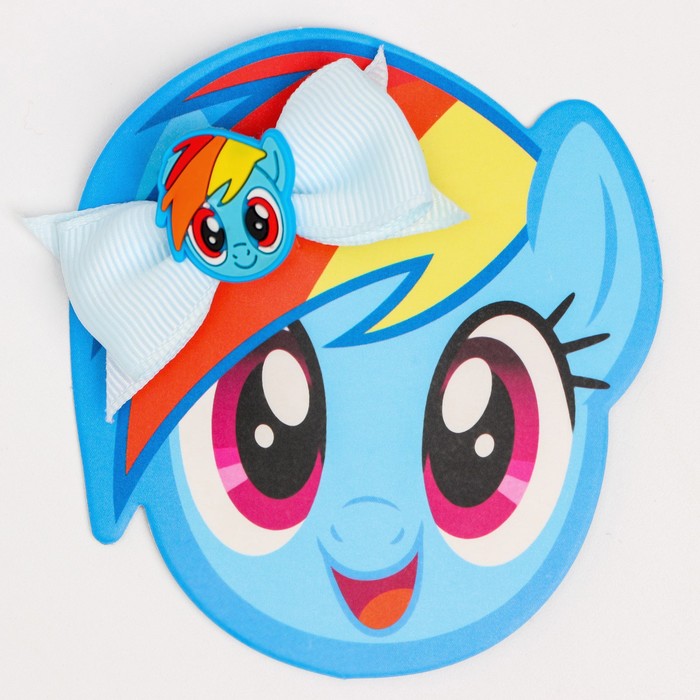 

Заколка женская Hasbro My Little Pony, голубой, My Little Pony