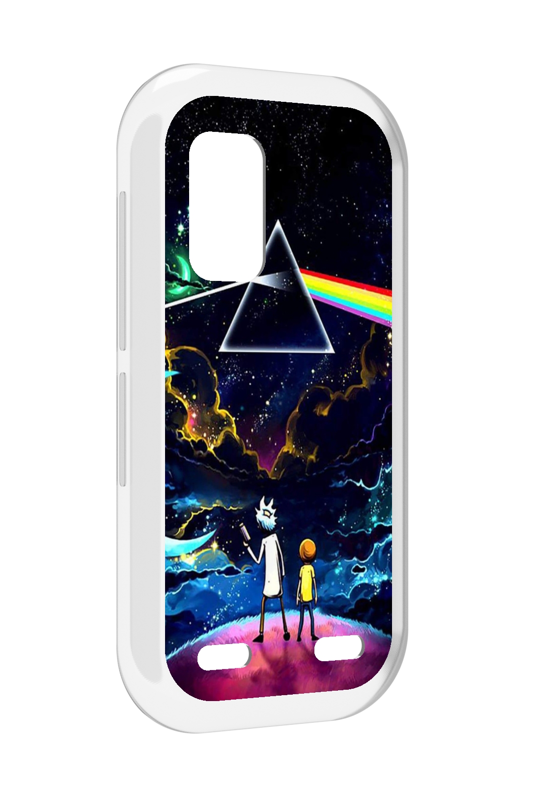

Чехол MyPads рик и морти в космосе для UleFone Armor X10 / X10 Pro, Прозрачный, Tocco