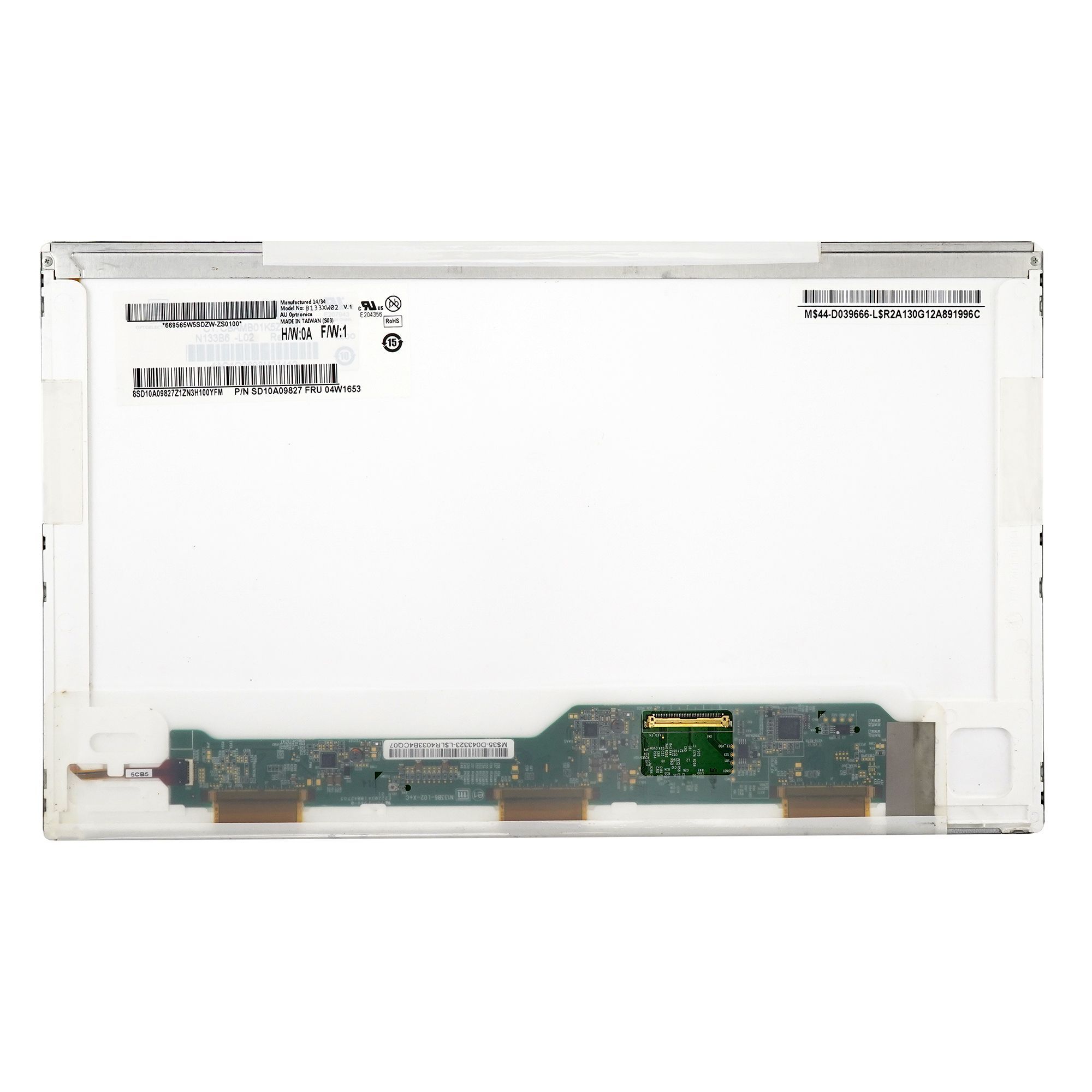 TN матрица для ноутбука Azerty B133XW02 V.1 (m001105)