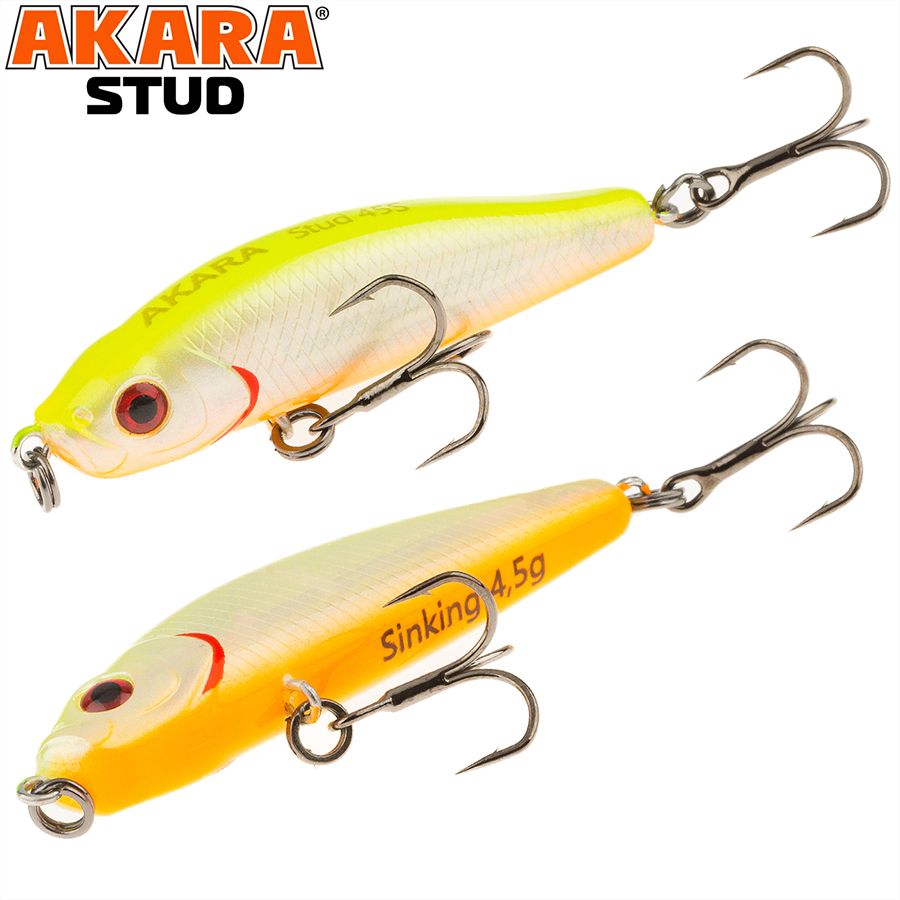 

Воблер Akara Stud 45S 4,5 гр A-125, Разноцветный, Stud