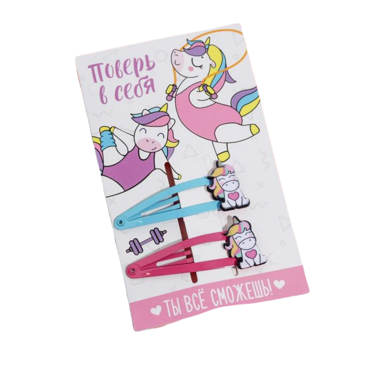 

Заколка женская Art beauty Art beauty_kids, розовый, голубой, Art beauty_kids