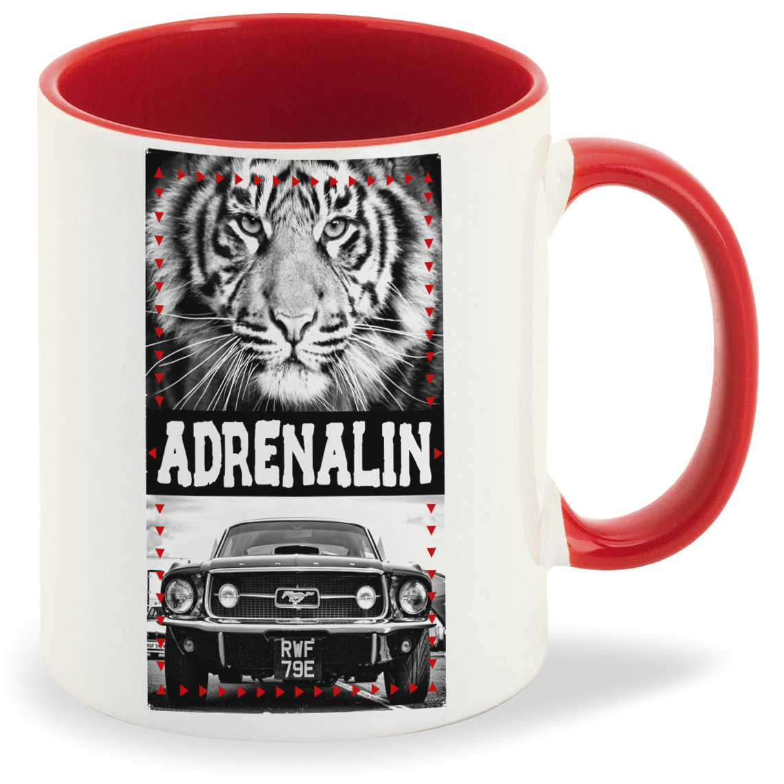 

Кружка CoolPodarok Adrenalin Тигр и тачка, Adrenalin Тигр и тачка