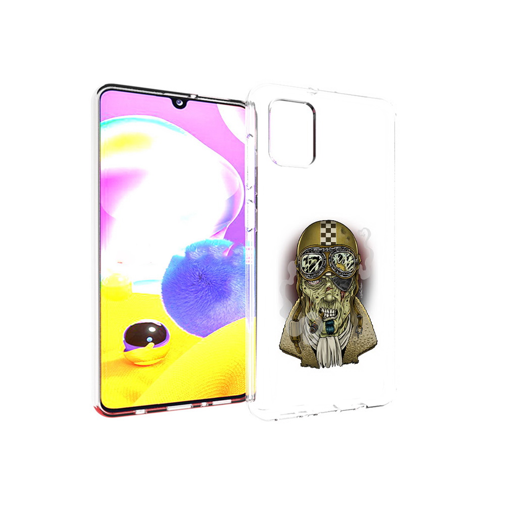 Чехол MyPads Tocco для Samsung Galaxy A31 военный зомби (PT146911.482.264)