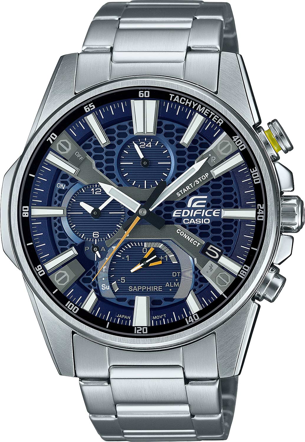 Наручные часы мужские Casio EQB-1200D-2AER серые/серебристые