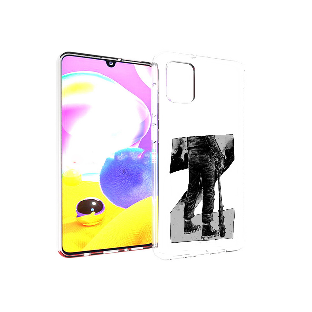 

Чехол MyPads Tocco для Samsung Galaxy A31 воин черно белый (PT146911.482.265), Tocco