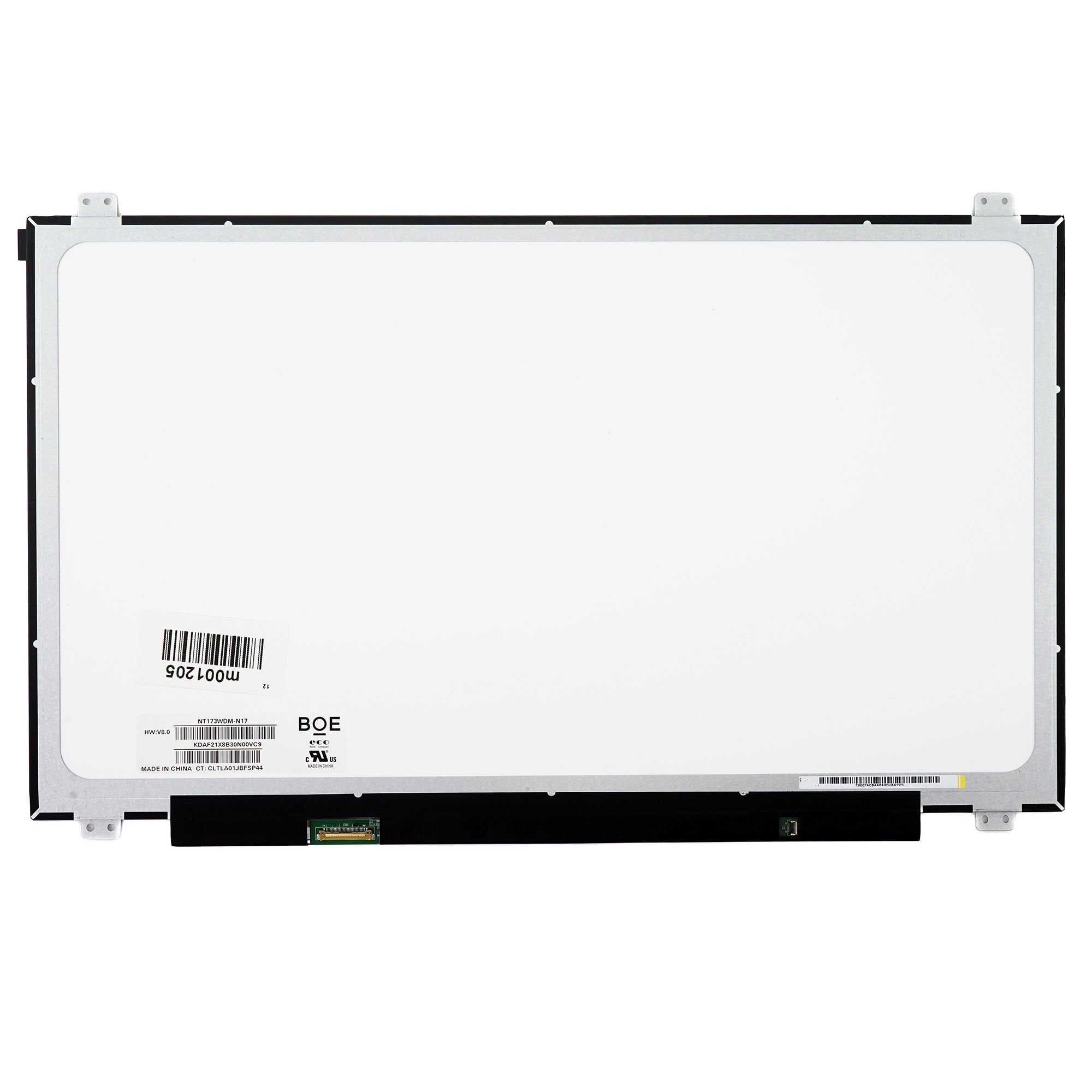 TN матрица для ноутбука Azerty NT173WDM-N17 V8.0 (m001205)