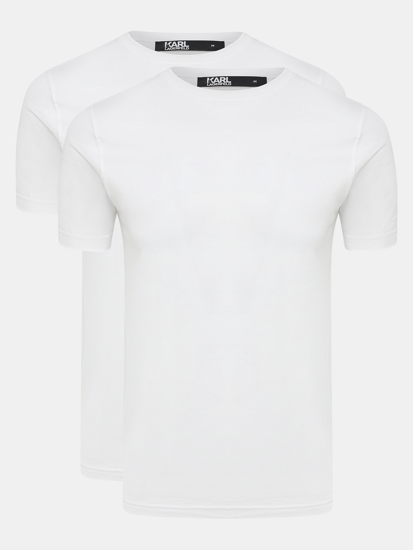 

Комплект футболок мужских Karl Lagerfeld 487319 белых M, Белый, 487319