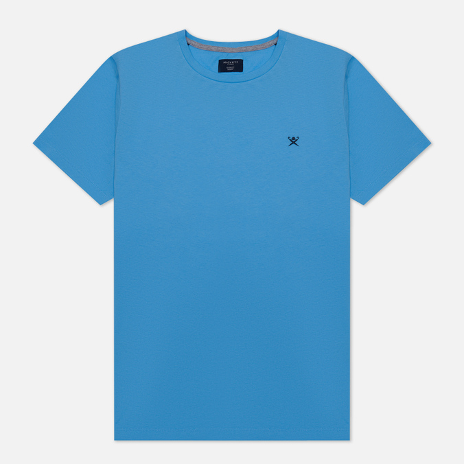 

Мужская футболка Hackett Logo Classic Fit голубой, Размер S, Logo Classic Fit