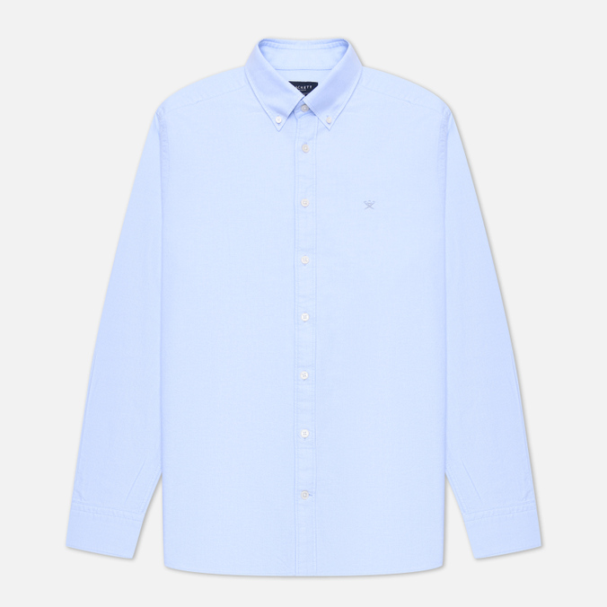 

Мужская рубашка Hackett Washed Oxford Slim Fit голубой, Размер L, Washed Oxford Slim Fit