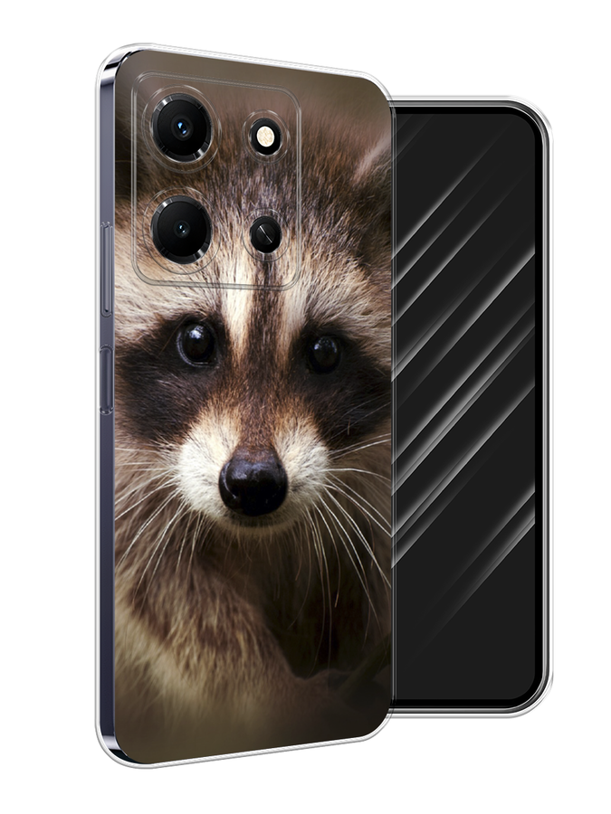 

Чехол Awog на Infinix Note 30i "Енот", Коричневый, 3104350-1