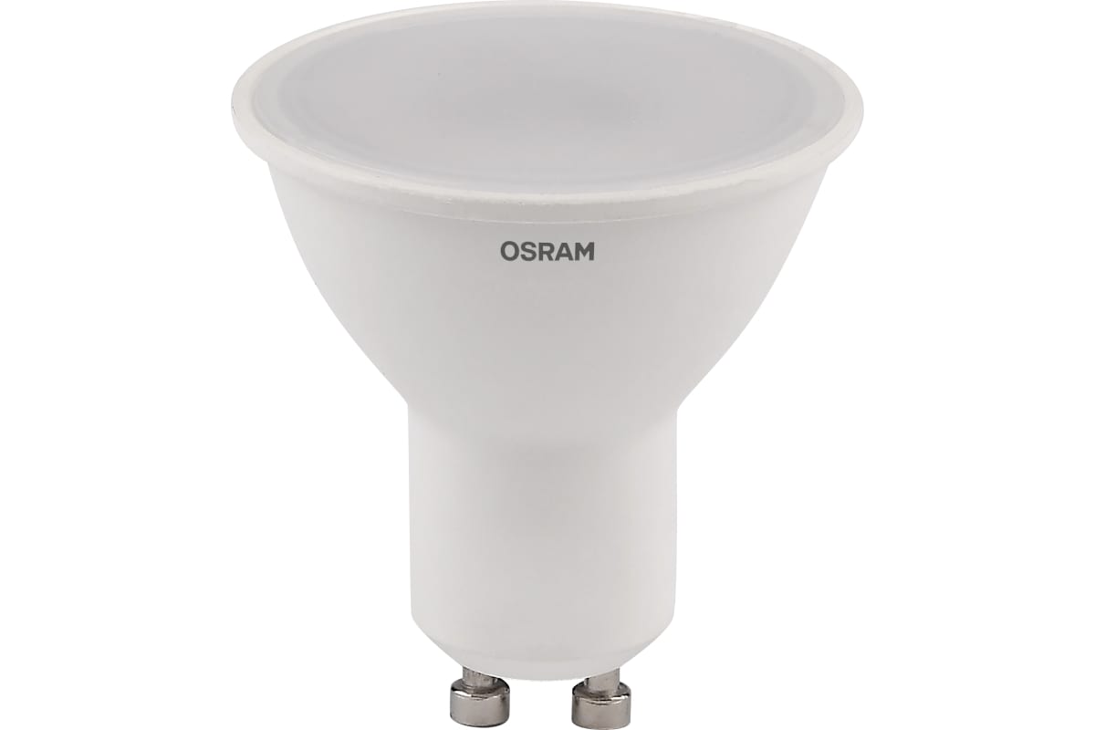 Лампа светодиодная Led Value LVPAR1675 10SW/830 230В GU10 2х5 RU OSRAM 405807558501