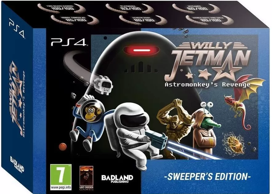 

Игра Willy Jetman: Astromonkey's Revenge - Sweeper Edition (PS4)