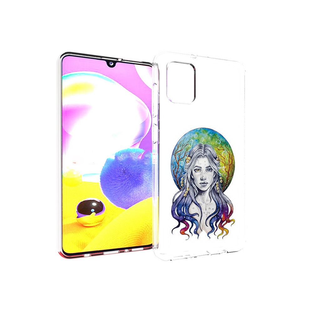 

Чехол MyPads Tocco для Samsung Galaxy A31 девушка с красивыми волосами (PT146911.482.313), Прозрачный, Tocco
