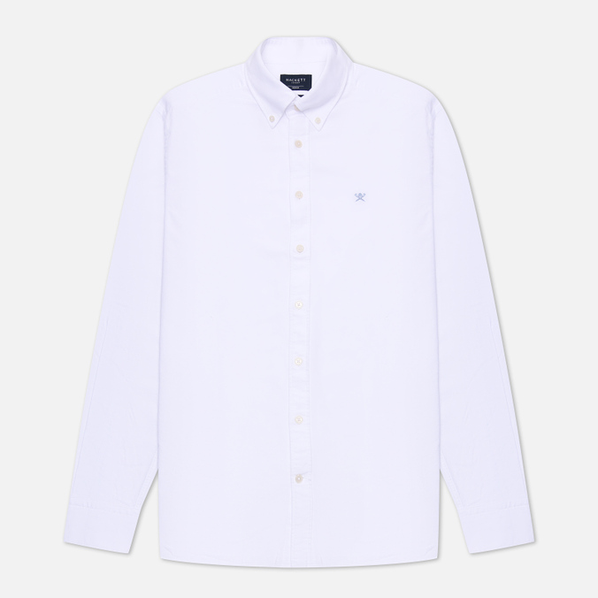 

Мужская рубашка Hackett Washed Oxford Slim Fit белый, Размер S, Washed Oxford Slim Fit