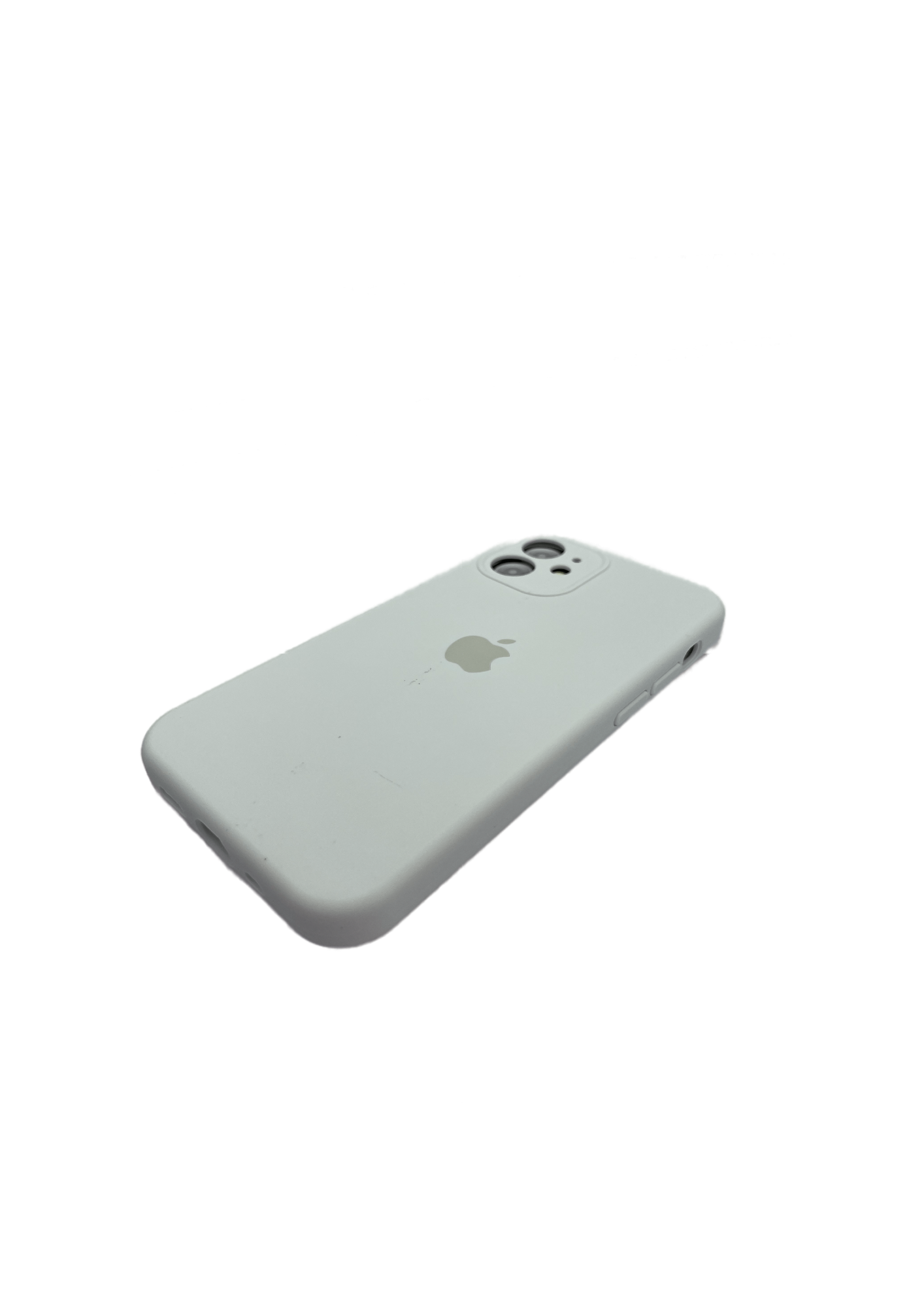 фото Чехол силиконовый для iphone 12 mini с защитой камеры maksud-aks