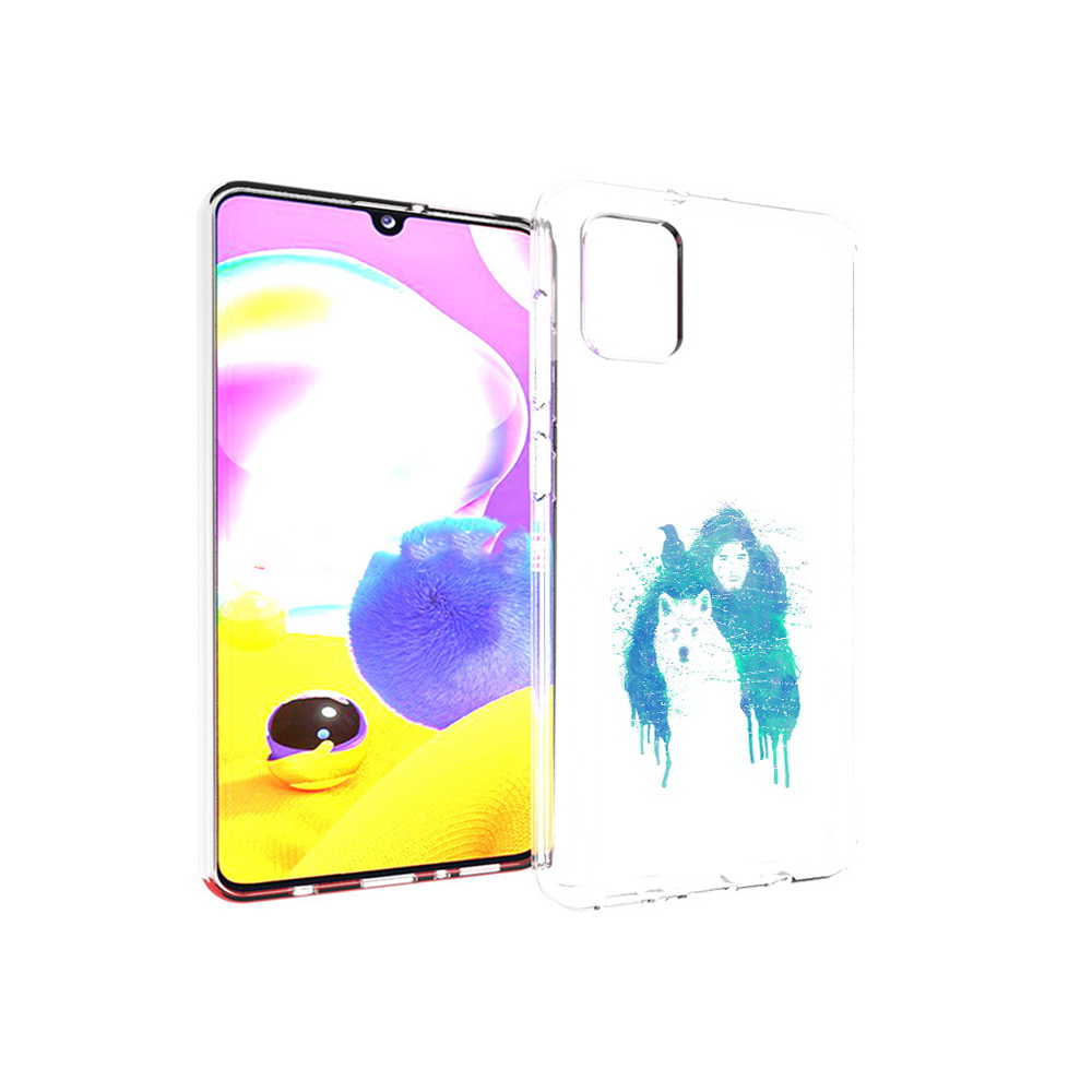 

Чехол MyPads Tocco для Samsung Galaxy A31 джон сноу (PT146911.482.323), Прозрачный, Tocco