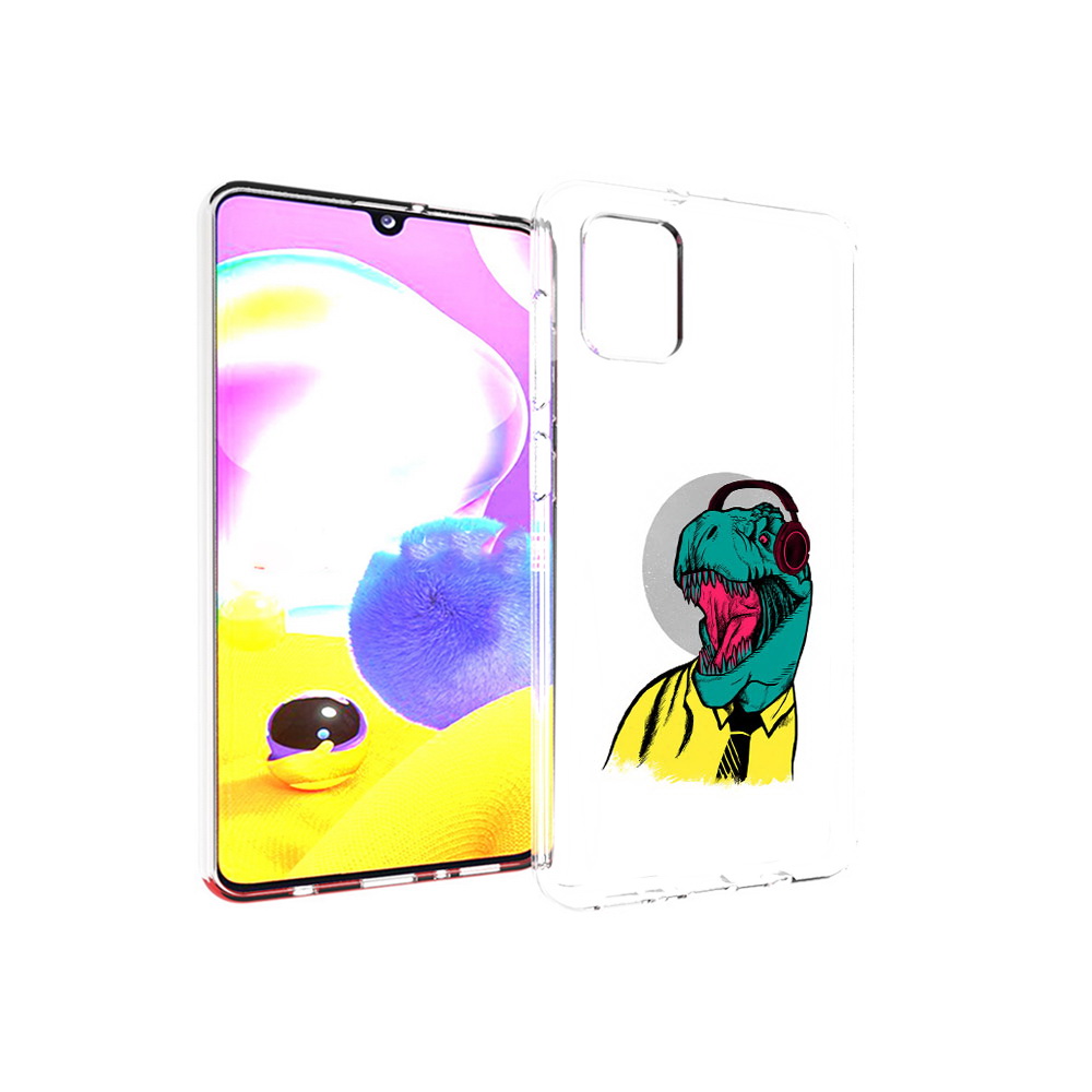 

Чехол MyPads Tocco для Samsung Galaxy A31 дино (PT146911.482.326), Прозрачный, Tocco