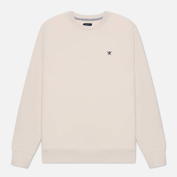 Мужская толстовка Hackett Embroidery London Logo Crew Neck бежевый, Размер XL