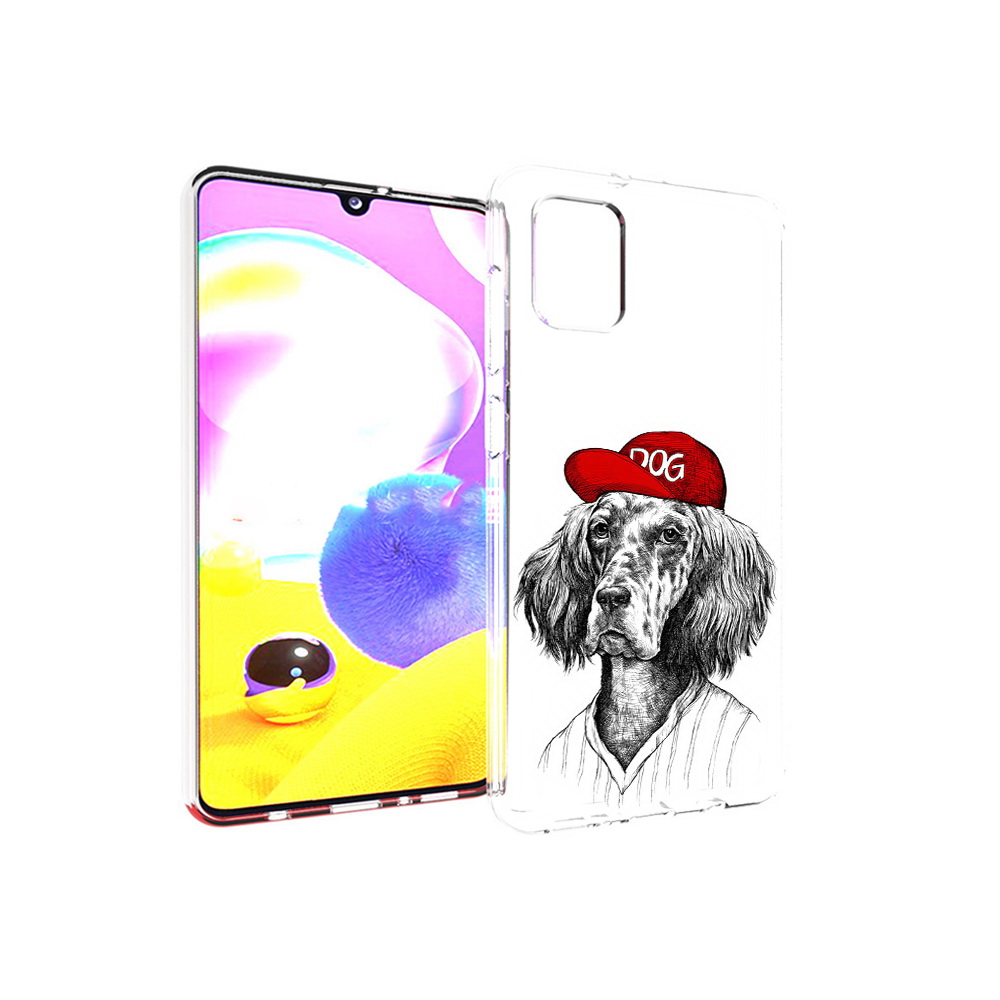 

Чехол MyPads Tocco для Samsung Galaxy A31 дог (PT146911.482.333), Прозрачный, Tocco