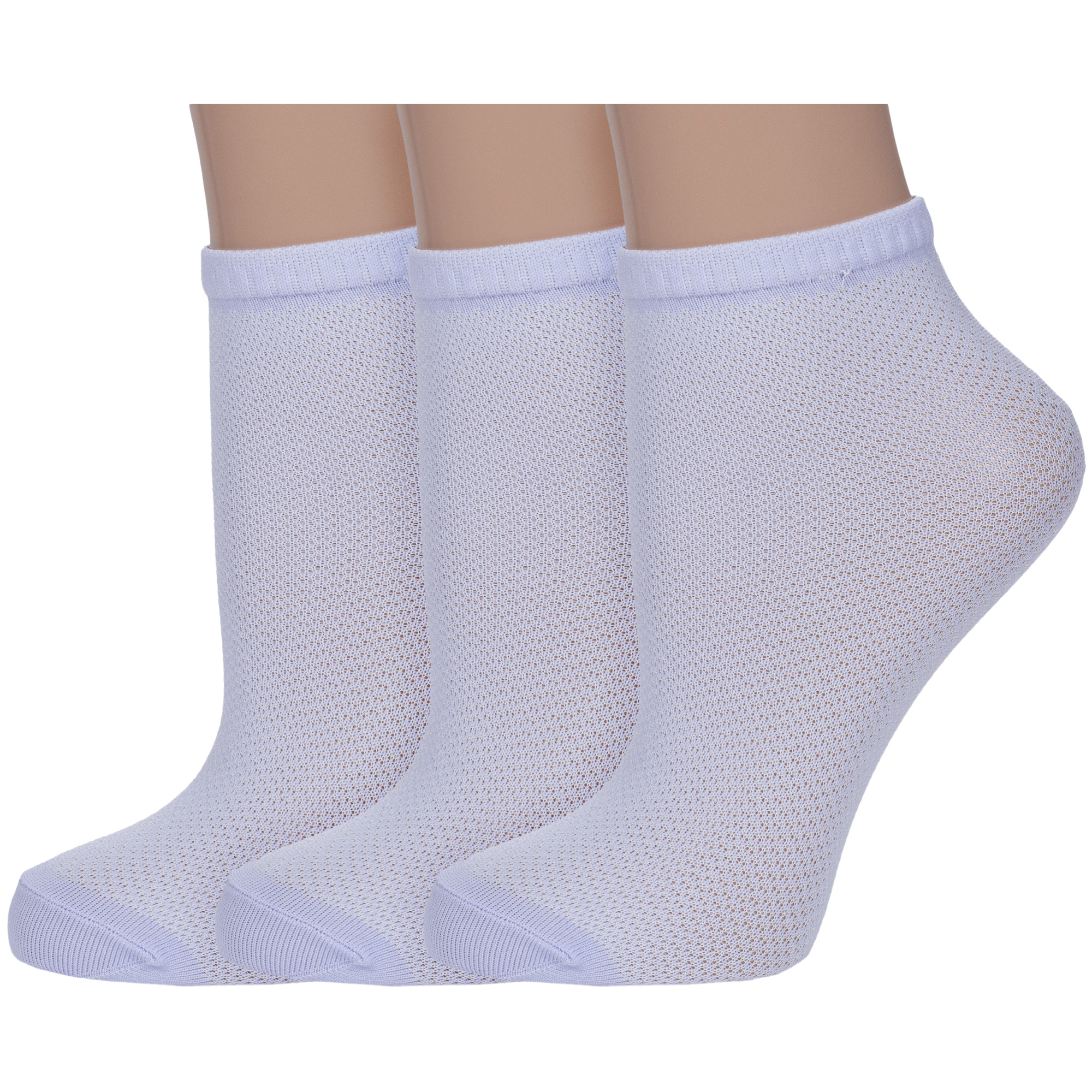Комплект носков женских VASILINA 3-9С9220 фиолетовых 23-25