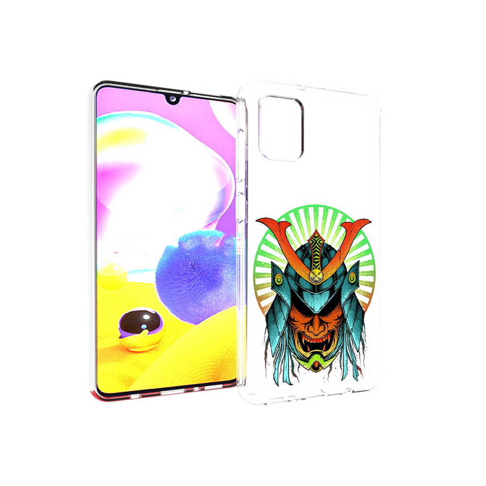 

Чехол MyPads Tocco для Samsung Galaxy A31 ешимитсу рисунок (PT146911.482.345), Прозрачный, Tocco