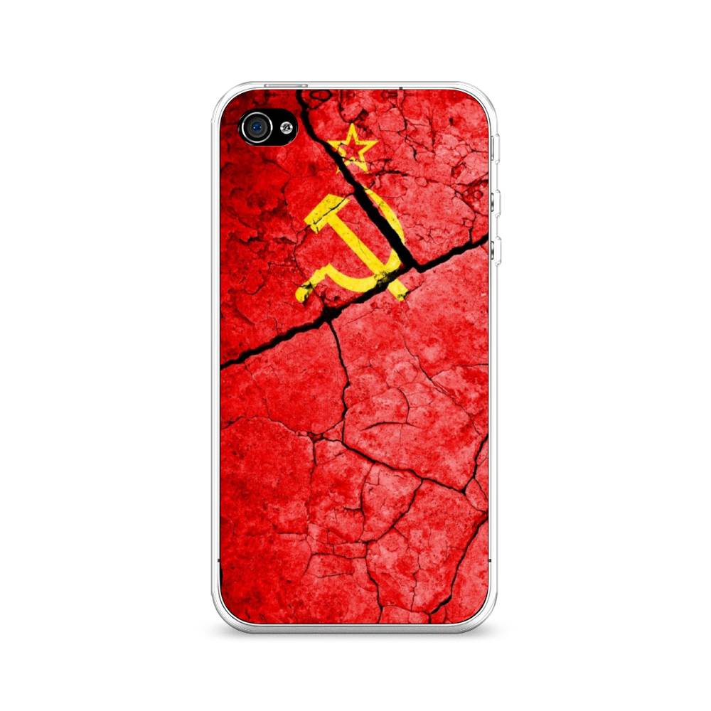 

Чехол Awog на Apple iPhone 4 / Айфон 4 "СССР", Разноцветный, 10150-5