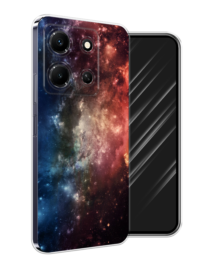 

Чехол Awog на Infinix Note 30i "Космос", Синий;бежевый;красный, 3104350-4