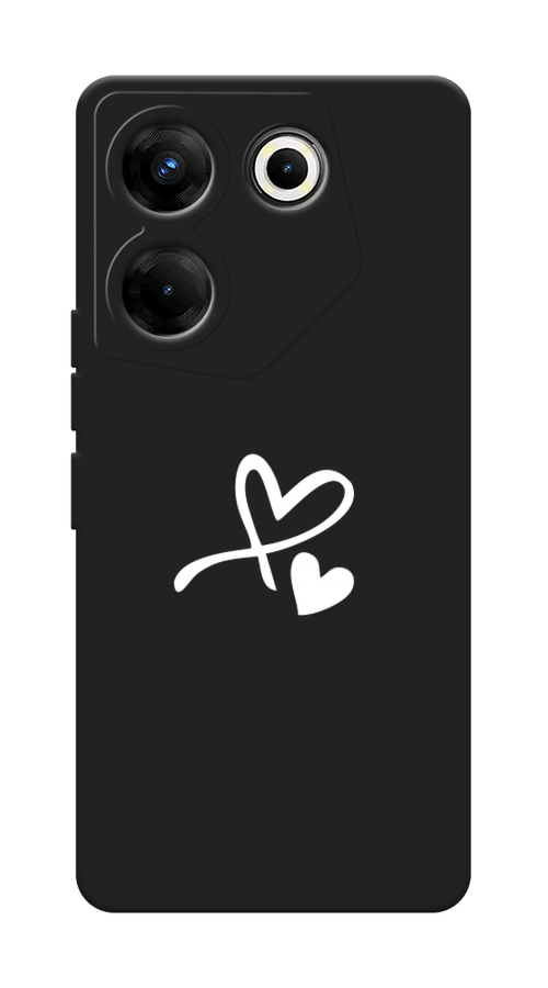 

Чехол Awog на Tecno Camon 20 Pro 5G "Сердечко минимализм", Белый, 304052-1