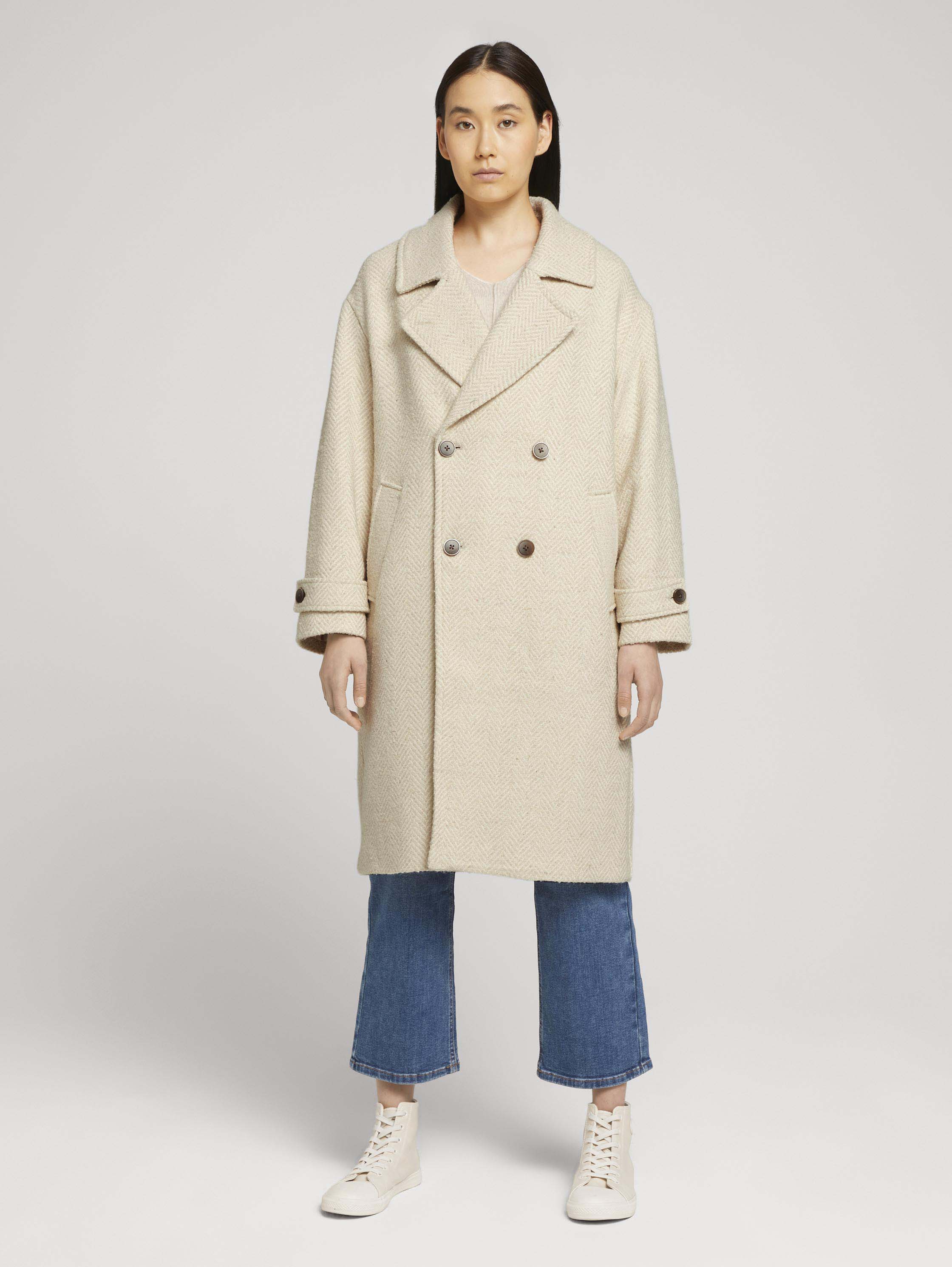 

Пальто женское TOM TAILOR 1026982 коричневое S