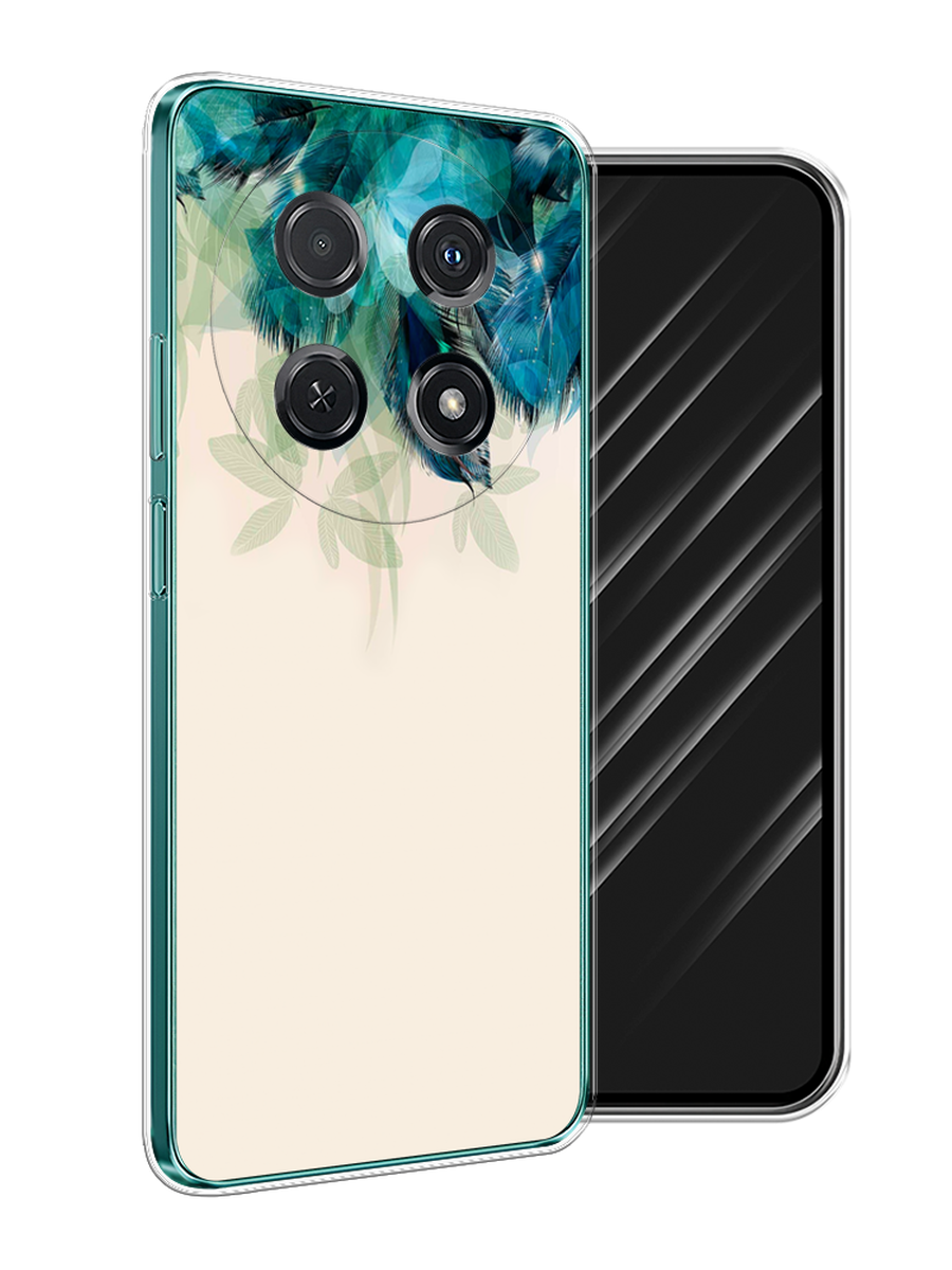 

Чехол Awog на Huawei Nova 12i "Перья голубого цвета", Бежевый;синий;бирюзовый, 6123950-1