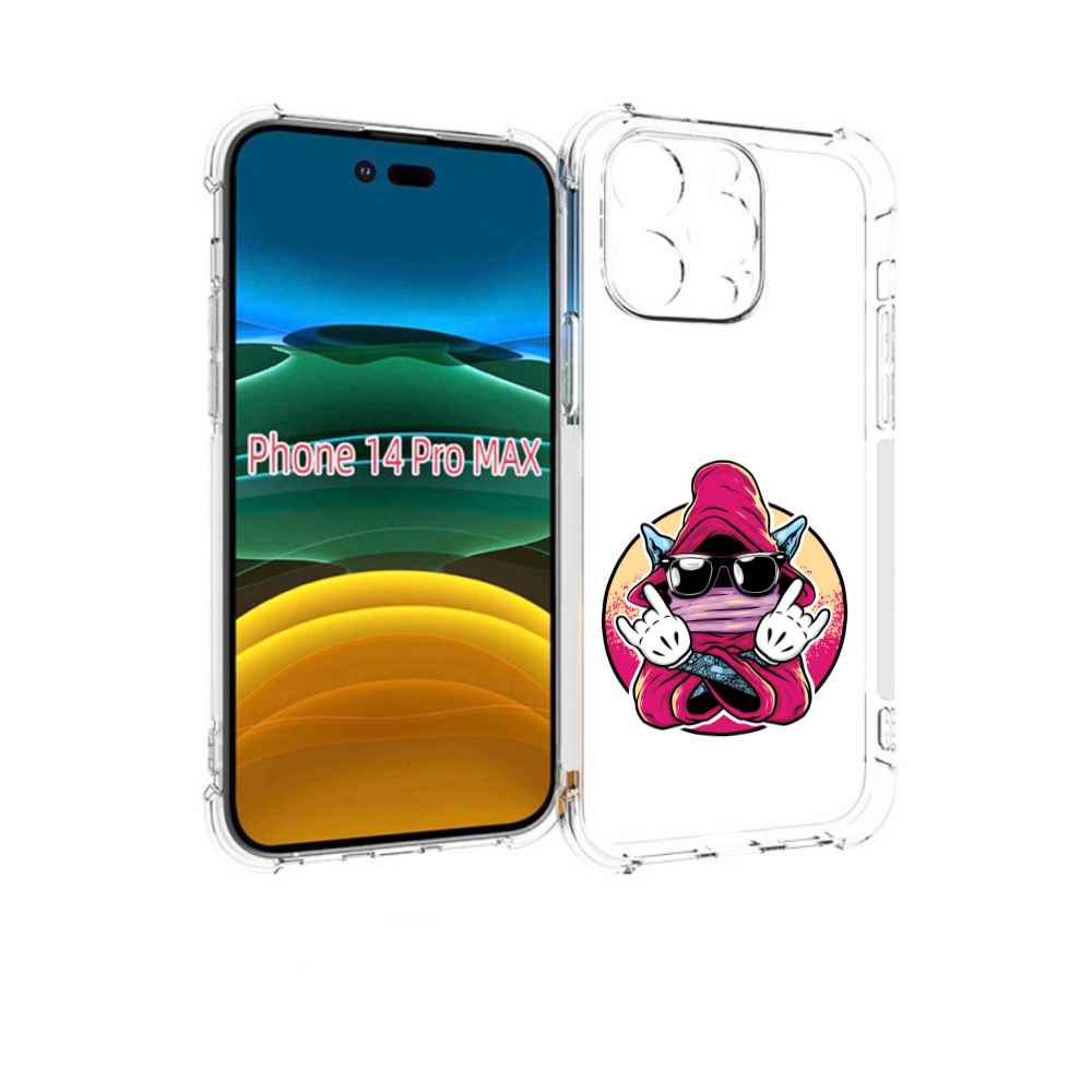 

Чехол MyPads йоу для iPhone 14 Pro Max, Прозрачный, Tocco