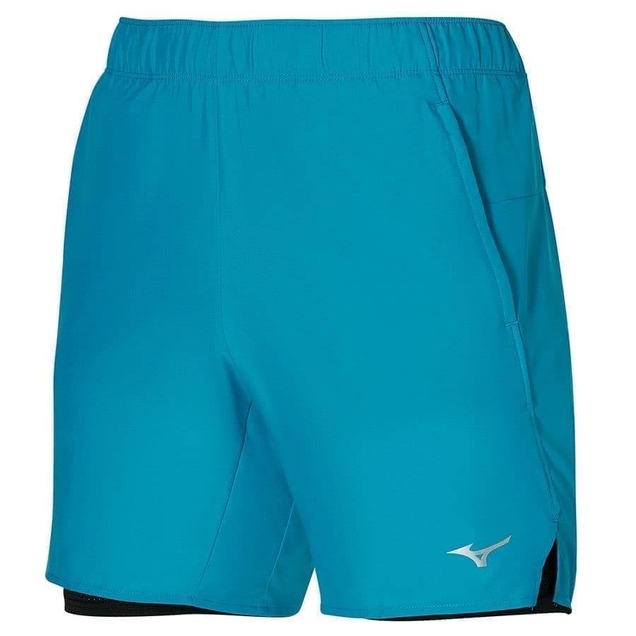 

Шорты мужские Mizuno J2GB0176-27 голубые M, J2GB0176-27