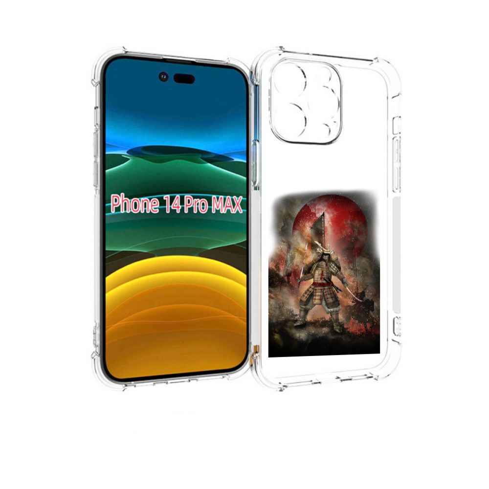 

Чехол MyPads китайскийвоин для iPhone 14 Pro Max, Прозрачный, Tocco