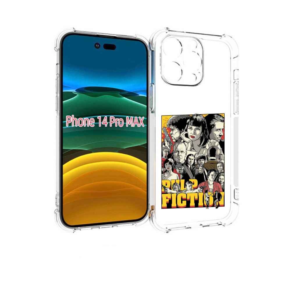 

Чехол MyPads комикс картинка для iPhone 14 Pro Max, Прозрачный, Tocco