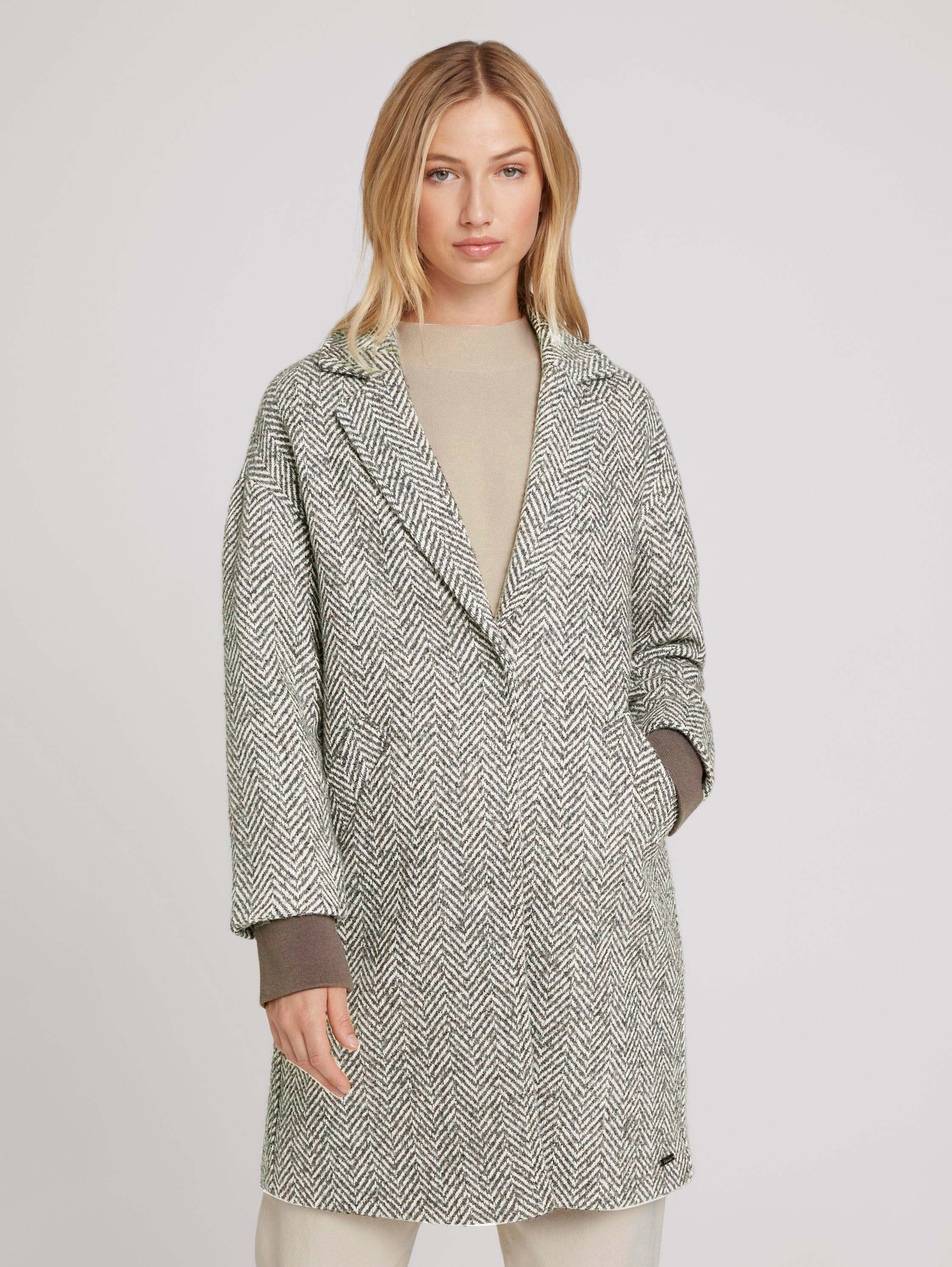 

Пальто женское TOM TAILOR 1027024 коричневое L